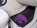 Kansas State Univ Car Mats 2 Piece universal fit Car Floor Mat (Rug) - Kansas State Wildcats