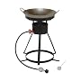 King Kooker 24WC Heavy-Duty 24-Inch Portable Propane Outdoor Cooker with 18-Inch Steel Wok