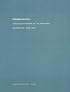 Edward Ruscha: Catalogue Raisonné of the Paintings. Volume One: 1958 - 1970