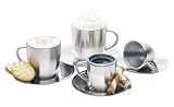 ボンジュール ラテカップ&ソーサー(270ml) 4406-17