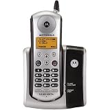 Motorola MD751 5.8 GHz Digital Expandable Cordless Phone with Caller ID (Black/Silver)