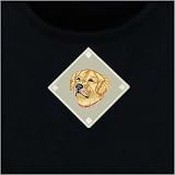 Review   / Golden Retriever Pawprint Pajamas with Embroidered Patch - Small/Medium