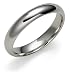 Platinum 4mm Comfort Fit Plain Band