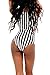 Sexy Women Swimsuit Push Up Criss Cross Bikini Large Black