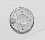 Putco 400924 Chrome Trim Fuel Tank Door Cover