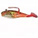 2 Gummifische Shad montiert Forelle rot 22g