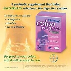 Phillips' Colon Health Probiotic Supplement - 90 Capsules