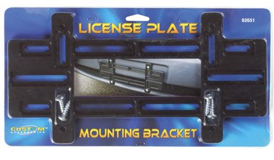 Custom Accessories #92651 License Plate Bracket