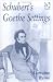 Book Schubert's Goethe Settings