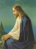 Kunstdruck Poster: Anonymous "Christus Am Ölberg" 20 x 25