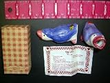 Porcelain Bluebird Pie Bird
