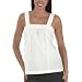 GO International� A-Line Printed Camisole Top - True White/ Rose Shadow Image