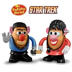 MR. POTATO HEAD MR. SPOCK AND UHURA
