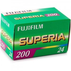 10 Rolls of Fujifilm Fujicolor 200 Superia X-TRA 24 Exp Film