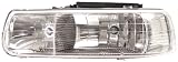 Anzo USA 111011 Chevrolet 1500 HD Crystal Chrome Headlight Assembly - (Sold in Pairs)