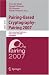 Book Pairing-Based Cryptography - Pairing 2007: First International Conference, Pairing 2007, Tokyo, Japan, July 2-4, 2007, Proceedings (Lecture Notes in C