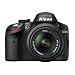 Nikon D3200 24.2 MP CMOS Digital SLR with 18-55mm f/3.5-5.6 AF-S DX VR NIKKOR Zoom Lens (Black)