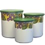 Corelle Coordinates Tuscan Vine 3-Piece Storage Jar Set