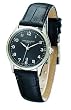 Charles Hubert Paris - Women's Premium Watch with Black Dial and Silver Hand/Marker Accents