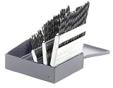 Bosch BL0060 Wire Gauge 1 to 60 Black Oxide 60 Piece Twist Drill Bit Assortment with Metal Index