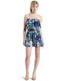 Fleurish Junior's Ruffle Off The Shoulder Romper