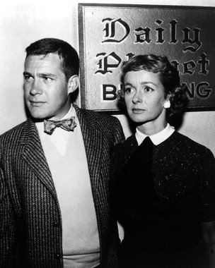 ADVENTURES OF SUPERMAN 11X14 B&W PHOTO