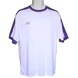 Mens Reebok White/Purple Team Flex Crew