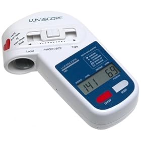Lumiscope Automatic Finger Unit Blood Pressure Monitor - 1083