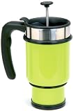 Planetary Design Double Shot Travel French Press Mug Wasabi
