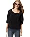 image and picture of MICHAEL Michael Kors Top, Elbow Sleeve Blouson Knit