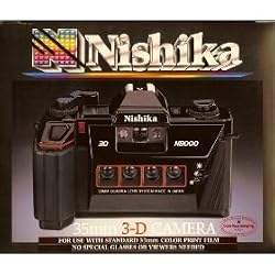 Nishika N8000 35 mm Quadrascopic Stereo 3D Lenticular Camera