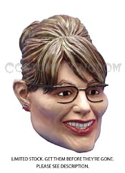 Sarah Palin Full Face Adult Latex Mask for Costume