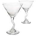 Z-Stem Martini Glasses Set of 8