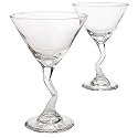 Z-Stem Martini Glasses Set of 8