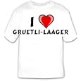 I Love Gruetli-laager T-shirt