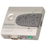 Iogear GCS12 2-Port MiniView PC/PS/2 KVM Switch