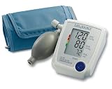 LifeSource UA-705V Advanced Manual Inflate Blood Pressure Monitor with Medium Cuff and Pressure Rating Indicator