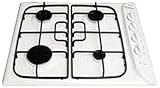 Indesit - PI 640 AS (WH) - Plaque de Cuisson Gaz - Int&eacute;grable - 58 cm - Blanc