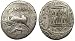 Apollonia, Illyria, Greece, c. 200 - 80 B.C.; Silver Drachm