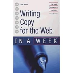 Writing Copy for the Web in a Week