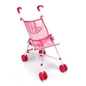 Nenuco - 700007777 - Poup�e et Mini-poup�e - La Poussette-Canne Pliante - Pr�sentoir Sol
