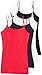 4 Pack Zenana Women's Basic Cami Tank Tops