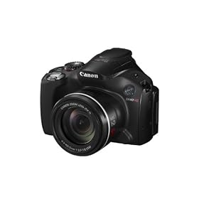 Canon SX40 HS 12.1MP Digital Camera with 35x Wide Angle Optical Image Stabilized Zoom and... by Canon