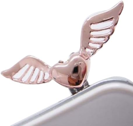 Miss Darcy 3.5mm Diamond Rhinestone Wing Anti-dust Plug Stopper for iPhone 3G 3GS 4 4S 5 5S Samsung Galaxy Note2 S3 S4 i9300 i9500 N7100 iPad iPad 2 3 iPad 4 iPad mini iPod Touch HTC Sony Nokia and other 3.5mm Earjack