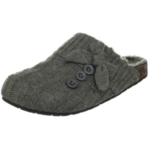 Mules & Clogs Madden Girl Women's Briiee Clog,Grey Fabric,6 M US