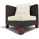 Strathwood Camano All-Weather Wicker Sectional Sofa Seat