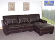 ONE NEW CONTEMPORARY L-SHAPE SECTIONAL LEATHER SOFA-BM8383
