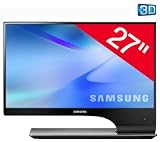 Produkt-Bild: SAMSUNG SyncMaster T27A950 LED-Bildschirm 68 cm (27") 3D Full HD mit TV-Tuner + 125 ml Spraydose + 20 Reinigungst&uuml;cher (trocken) + HDMI-1.4-Kabel Stecker / Stecker - 2 m (MC380-2M)