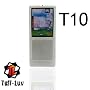 i-nique Tuff-Luv Silicone skin cover case + Belt Clip: Colour (CLEAR) for Samsung YEPP YP-T10