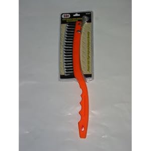 Long Handle Wire Brush with Scraper by 